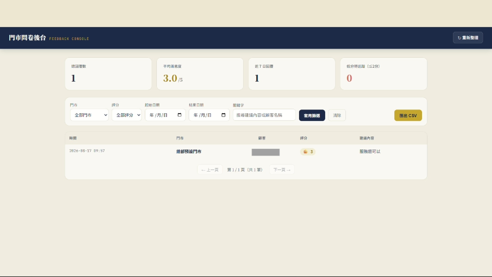 LINE LIFF Custom Forms / Admin Dashboard